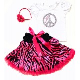 AM17050-FS- Fuchsia Peace Girl Dress Up Gift Set